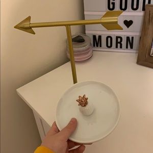 Jewelry holder set. Gold and rose gold!